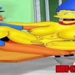 porno cartoon con simpson marge